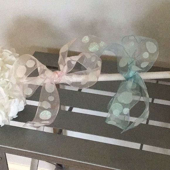 Handcrafted hydrangea rattle🧸 - Picture 4 of 4